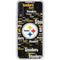 NFL Pittsburgh Steelers Black Blast Galaxy A50 Clear Case